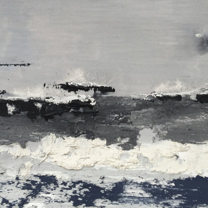 Modern abstract wall art, hand-painted oil painting