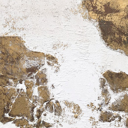 Banner modern abstract wall art, hand-painted oil painting