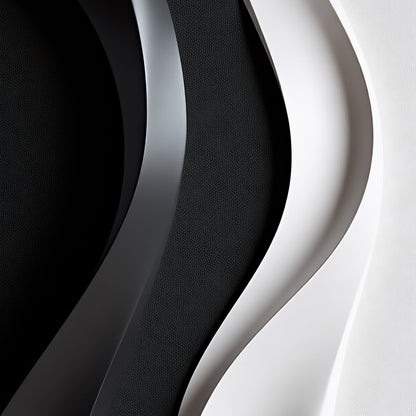 Beige and black Wall Sculptures, 3D Wood Wall Art, Minimalist Wall Hanging Home Decor