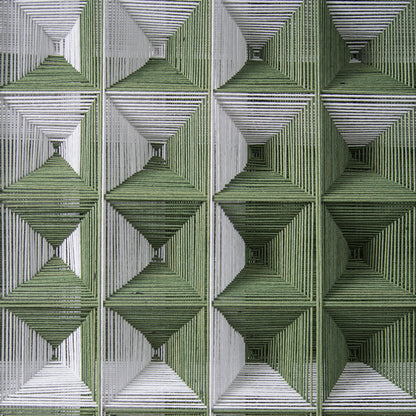 Three-dimensional weaving  installation art