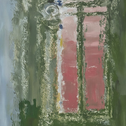 Modern abstract wall art, hand-painted oil painting