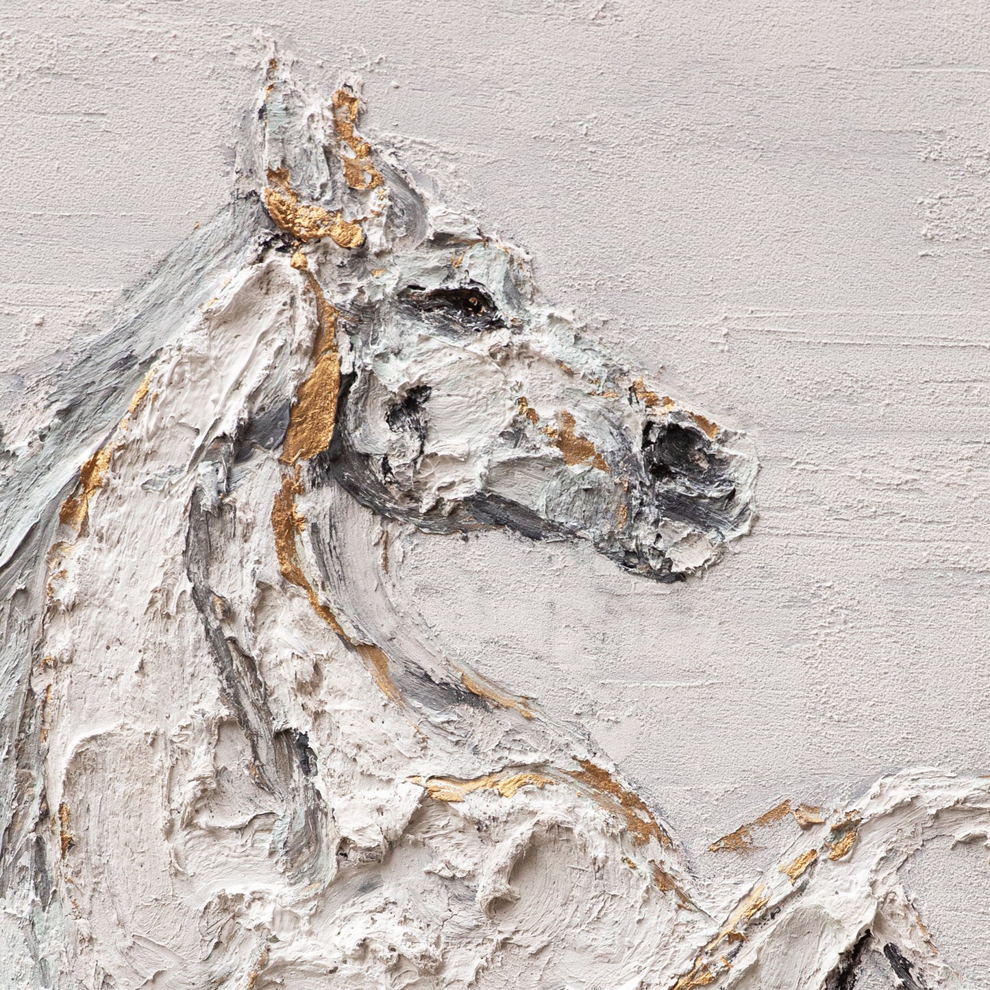 Original animal hand drawn oil painting