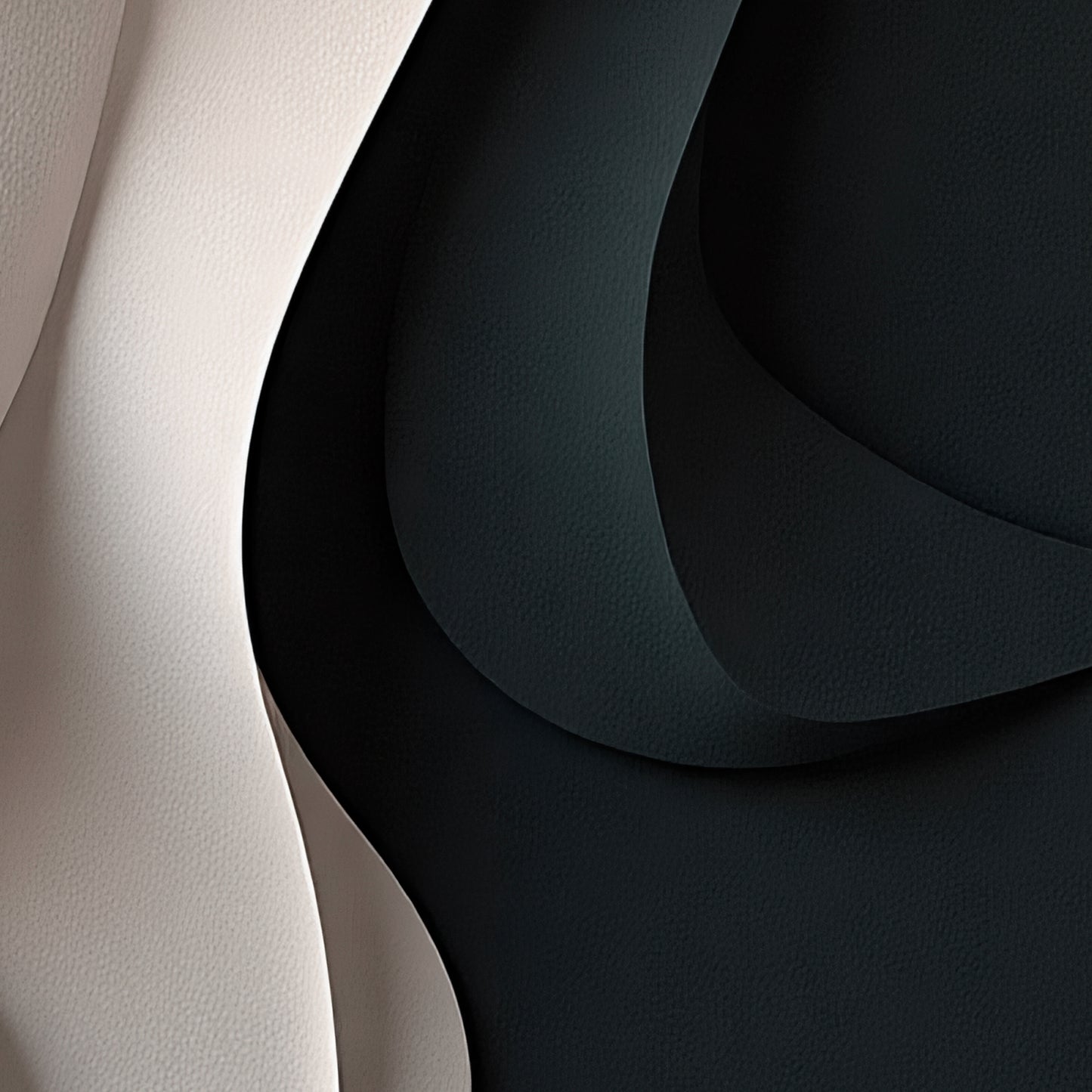 Beige and Brown Black Wall Sculptures, 3D Wood Wall Art, Minimalist Wall Hanging Home Decor