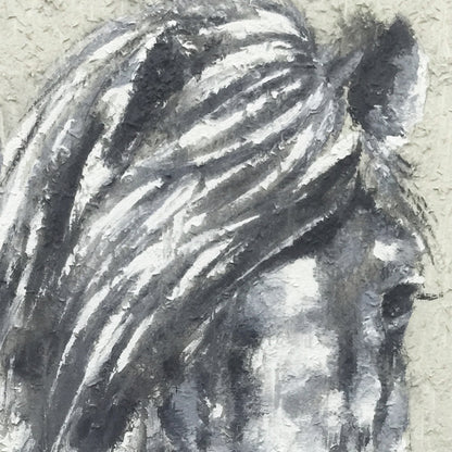 Modern abstract wall art, hand-painted oil painting