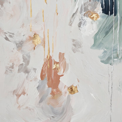 Modern abstract wall art, hand-painted oil painting