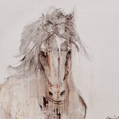 Modern abstract wall art, hand-painted oil painting