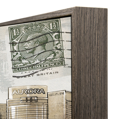 "urban architecture"hand-stretched canvas prints