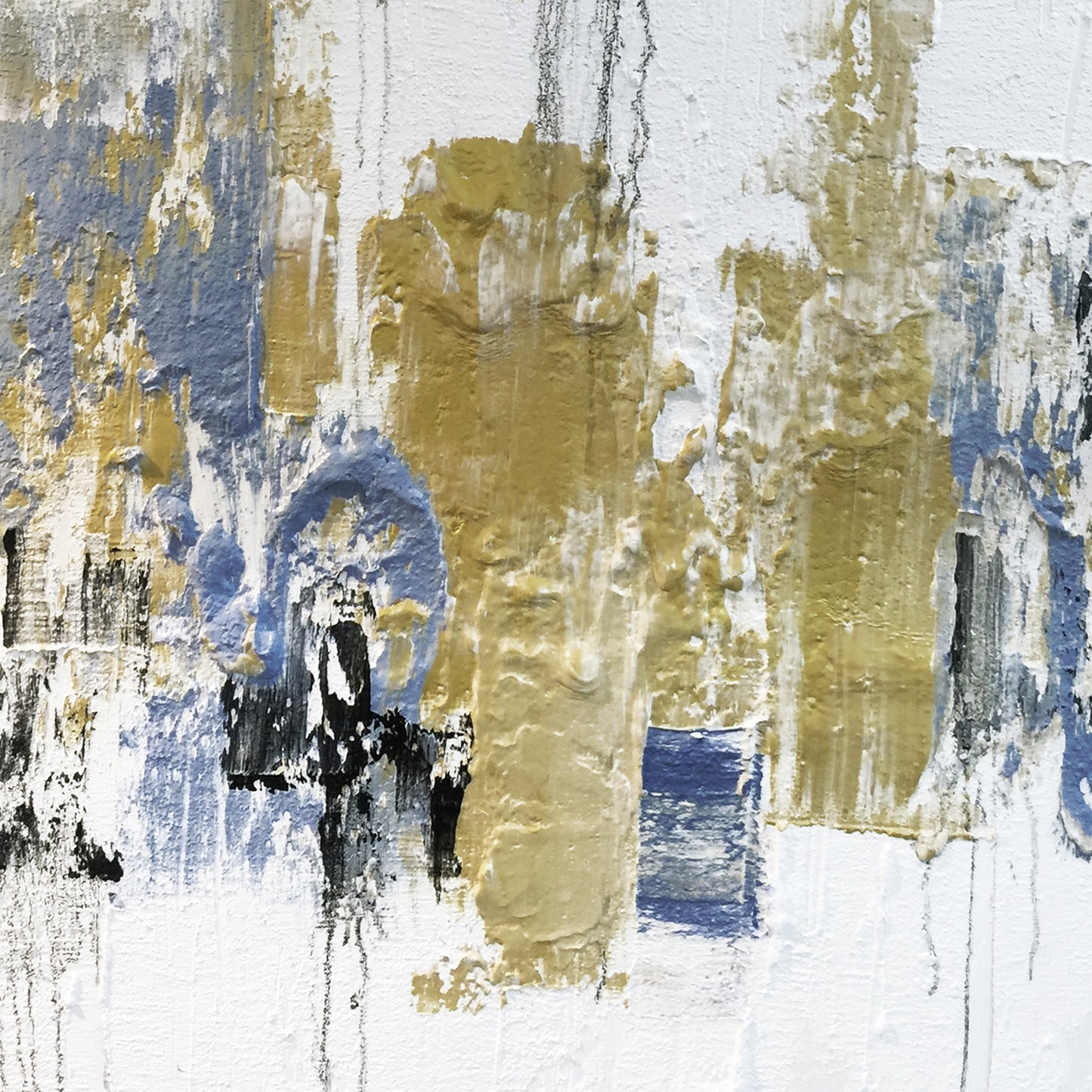 Modern abstract wall art, hand-painted oil painting