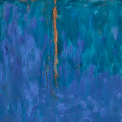 Modern abstract wall art, hand-painted oil painting