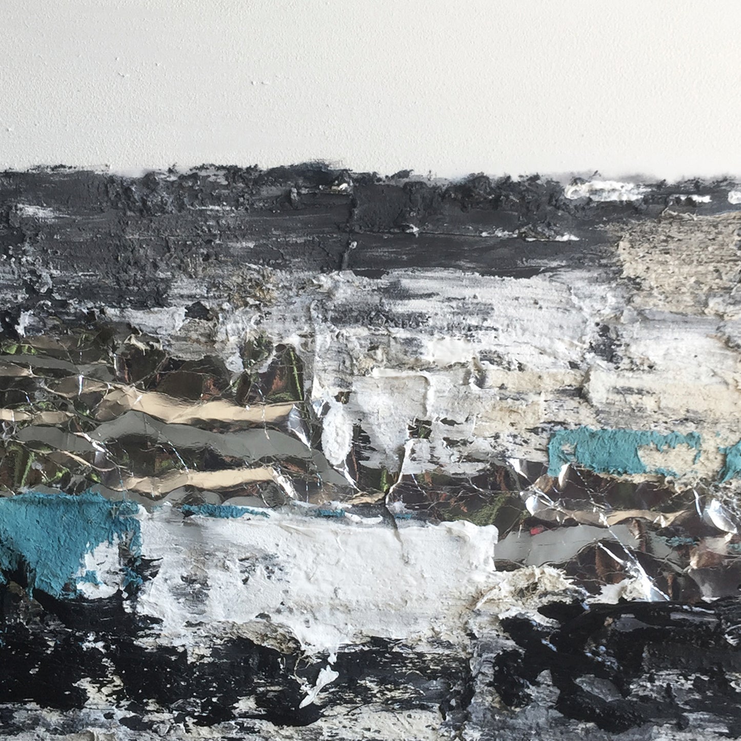 Modern abstract wall art, hand-painted oil painting