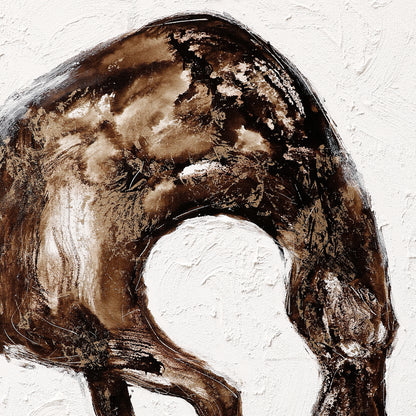 Modern abstract wall art, hand-painted oil painting