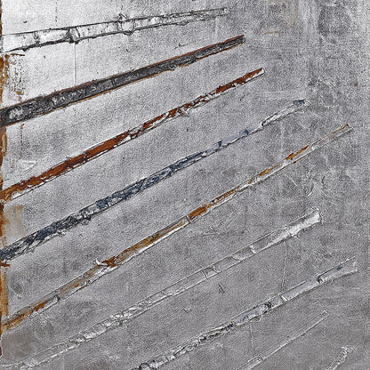 Modern abstract wall art, hand-painted oil painting