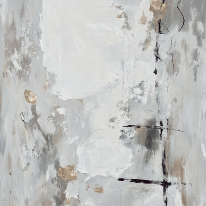 Modern abstract wall art, hand-painted oil painting