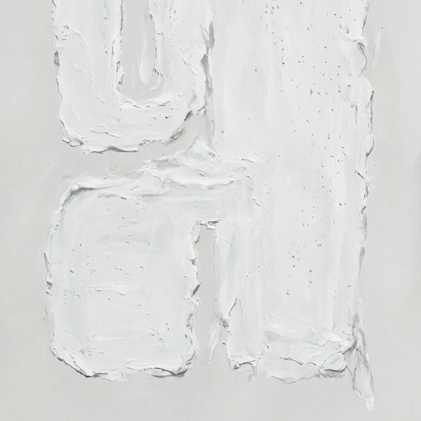 Modern abstract wall art, hand-painted oil painting