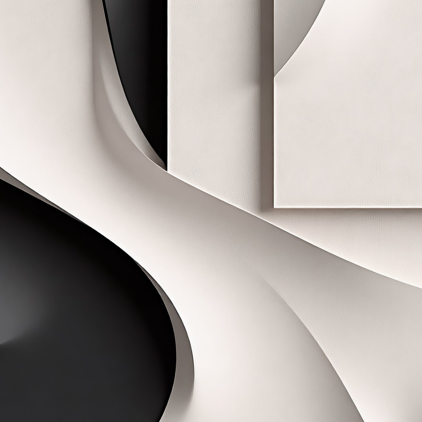 Beige and black Wall Sculptures, 3D Wood Wall Art, Minimalist Wall Hanging Home Decor