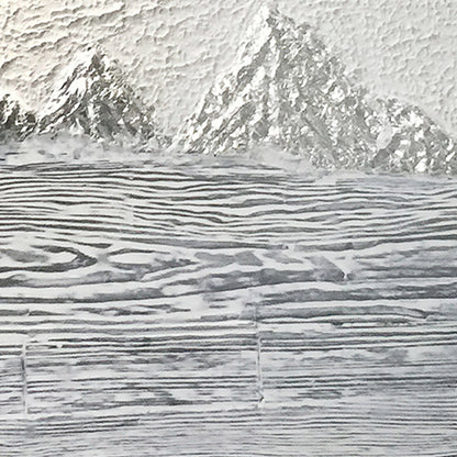 New Chinese style texture hand-painted oil painting