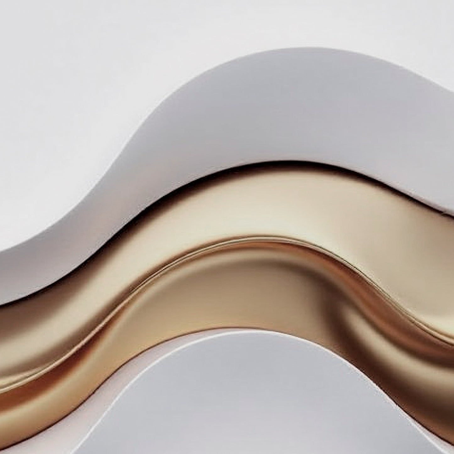 Beige and brown wall sculptures, 3D wooden wall art, simple wall-hung home decoration.