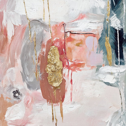 Modern abstract wall art, hand-painted oil painting