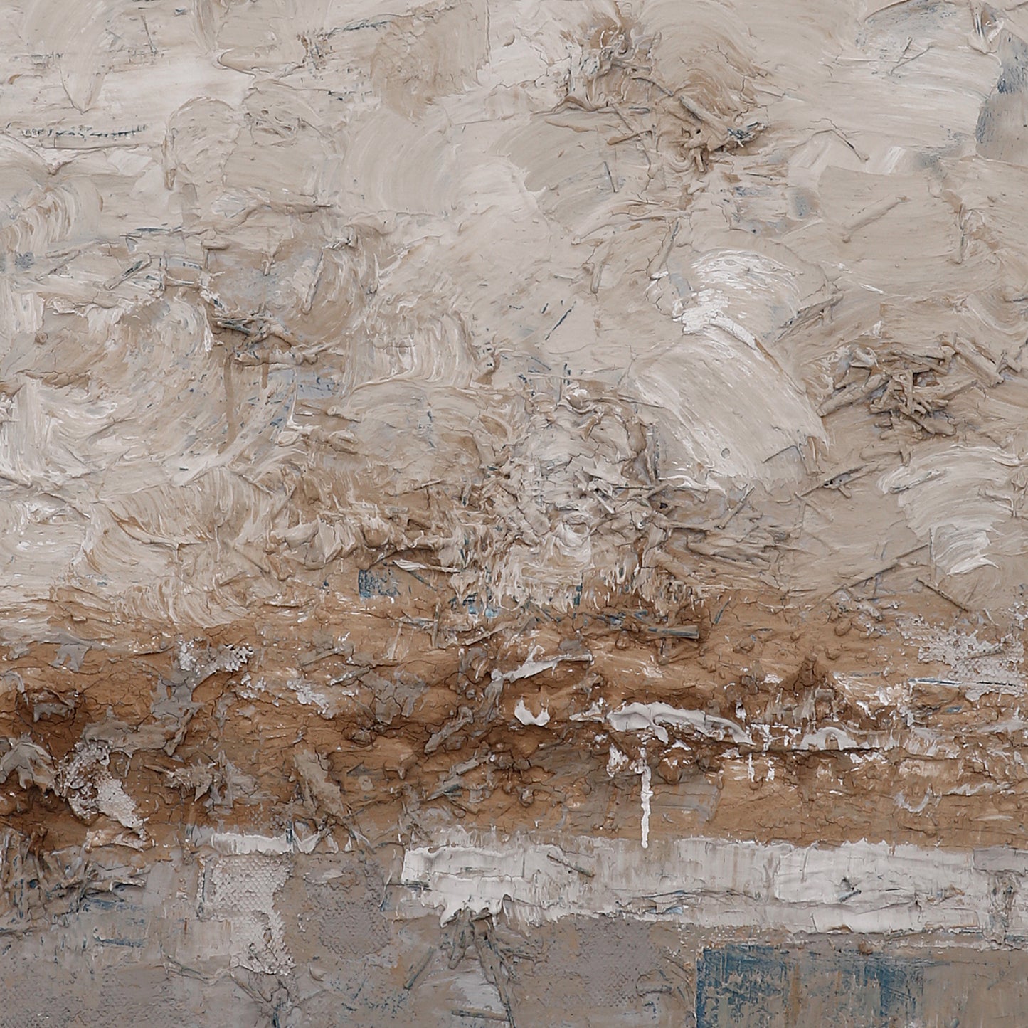 Modern abstract wall art, hand-painted oil painting