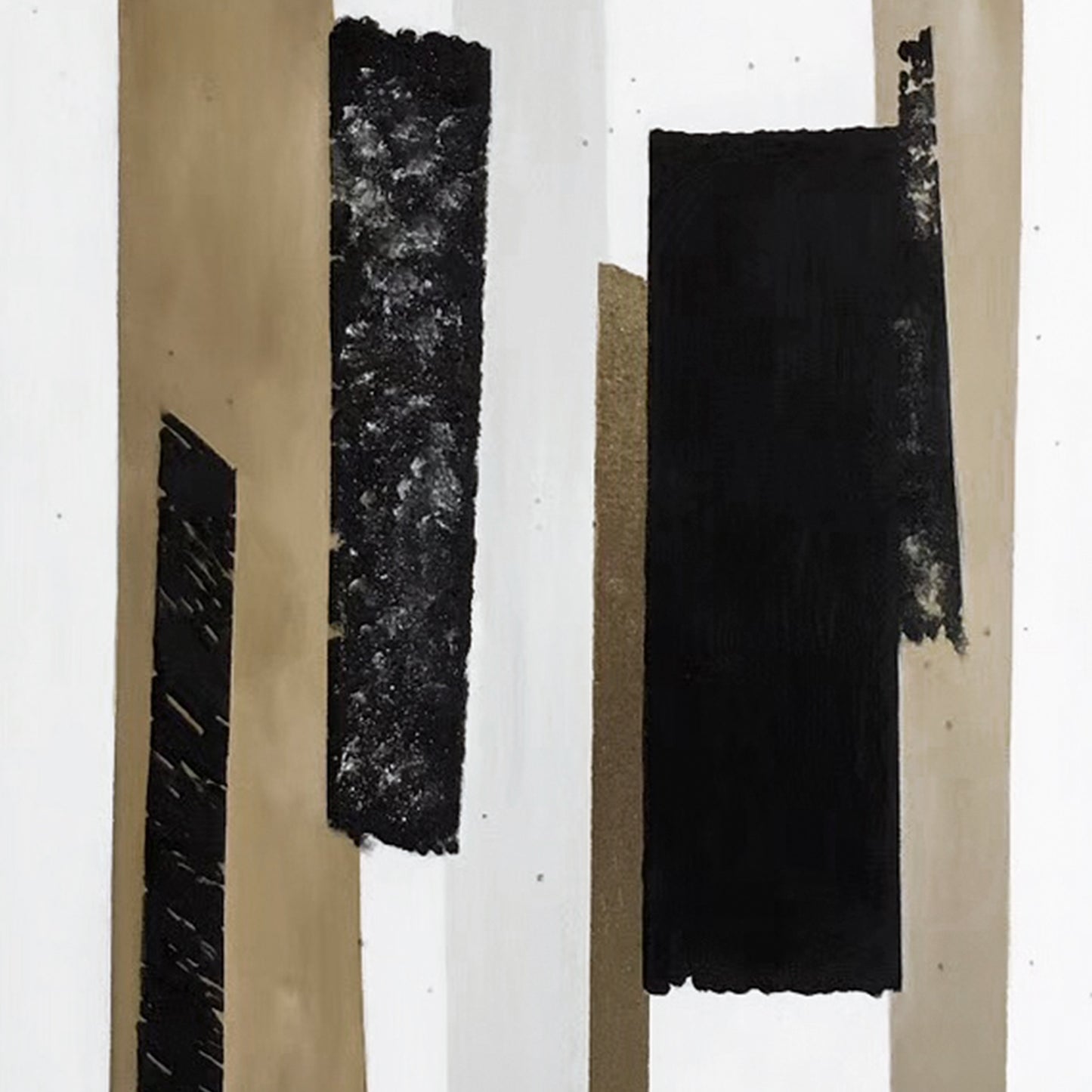 Modern abstract wall art, hand-painted oil painting