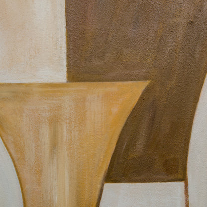 Modern abstract wall art, hand-painted oil painting