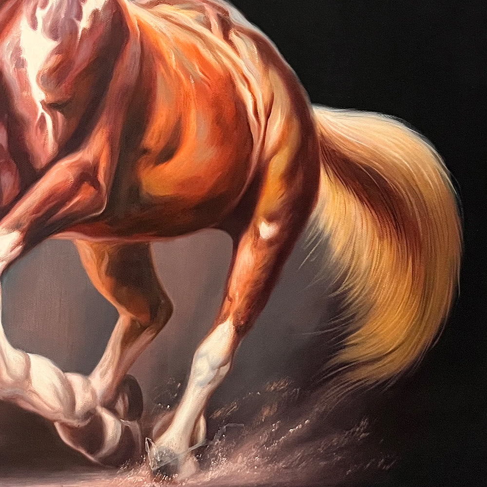 “horse”Acrylic Painting