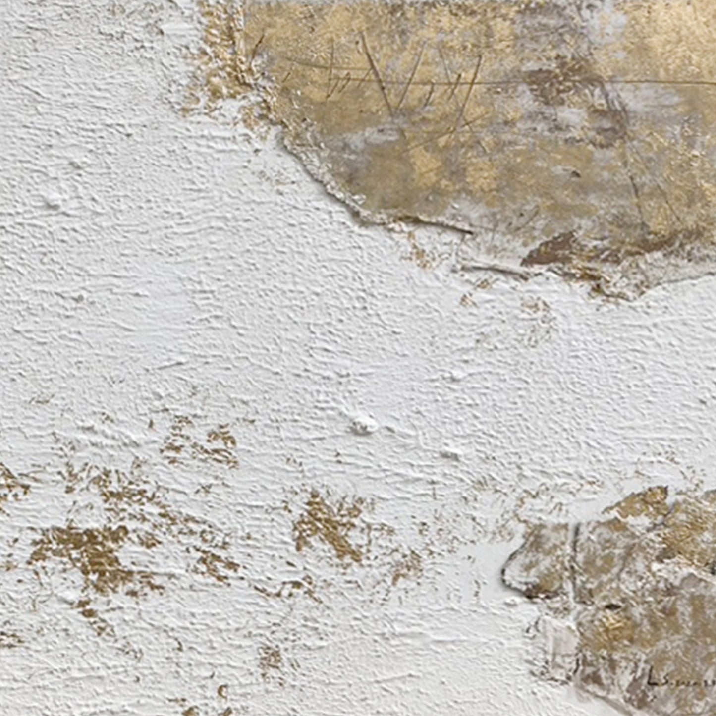 Banner modern abstract wall art, hand-painted oil painting