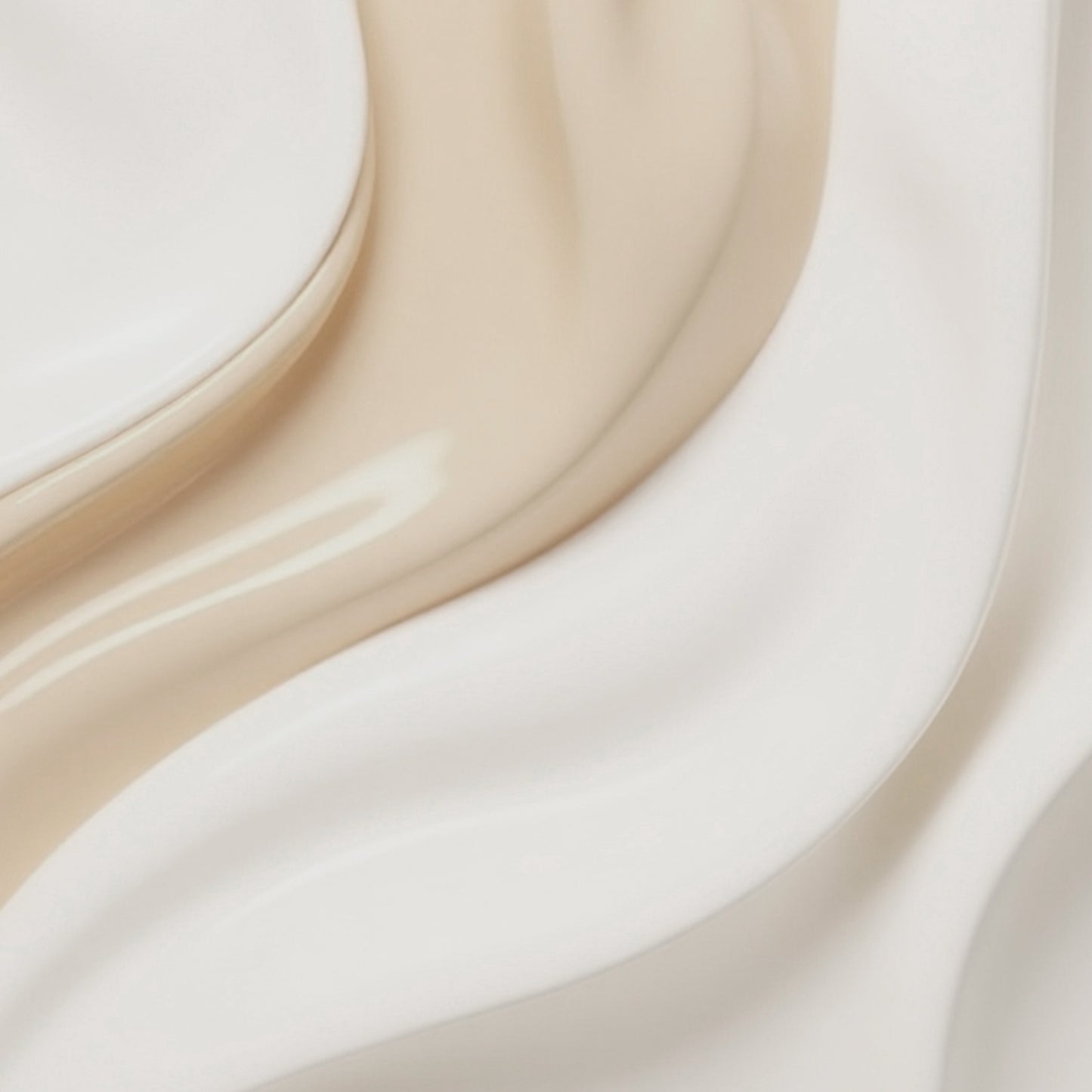 Beige and white wall sculptures, 3D wooden wall art, simple wall-mounted home decoration.