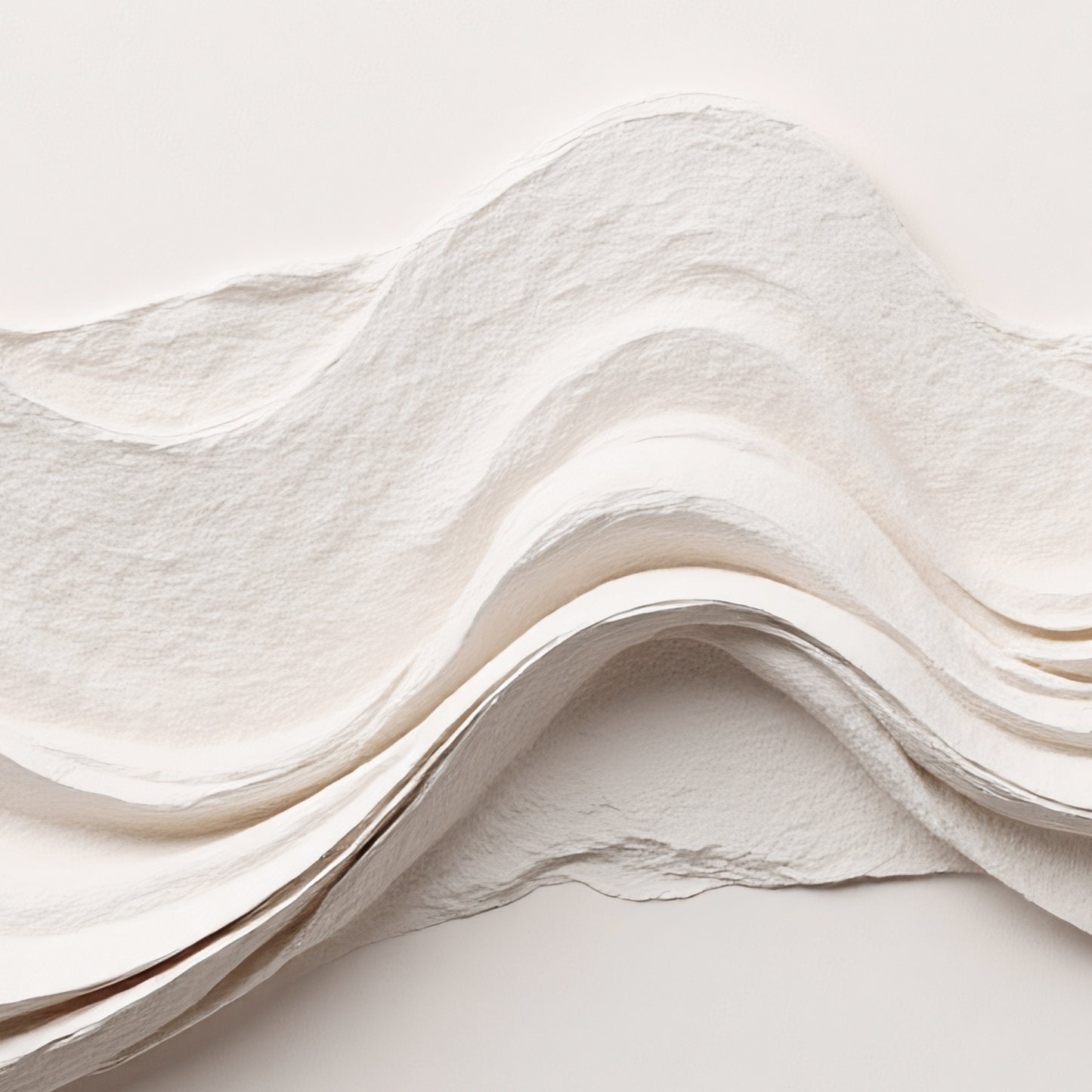 Beige Wall Sculptures, 3D Wood Wall Art, Minimalist Wall Hanging Home Decor