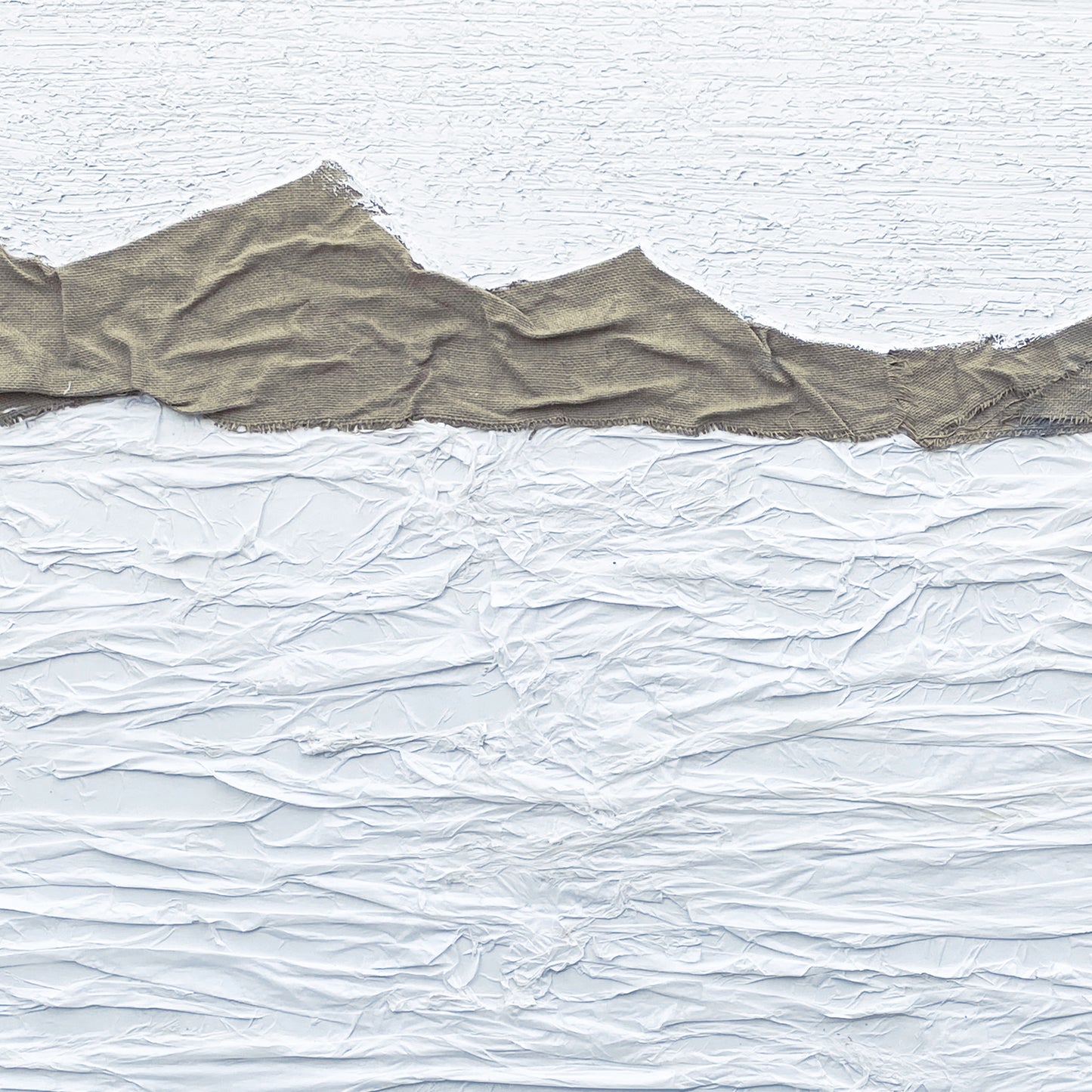 Banner modern abstract wall art, hand-painted oil painting