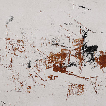 Modern abstract wall art, hand-painted oil painting