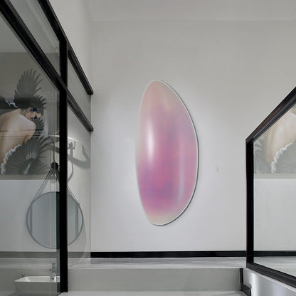 acrylic wall sculpture , 3d wall art , 3D wall decor , abstract art , curved wall object