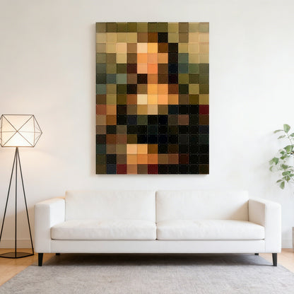 Van Gogh Self-portrait Acrylic Installation Art-1