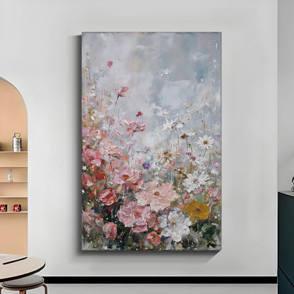 Modern abstract wall art, hand-painted oil painting