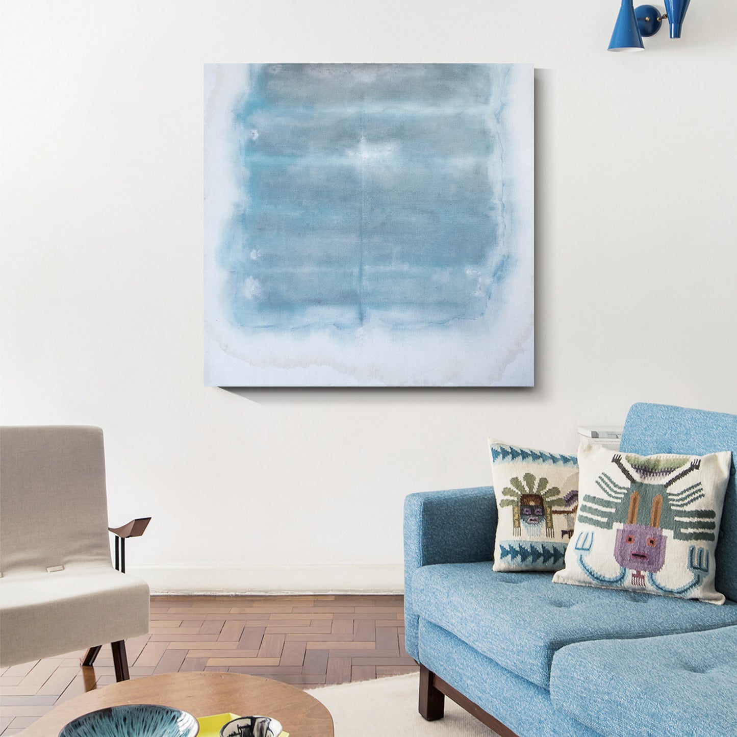 Modern abstract wall art, hand-painted oil painting