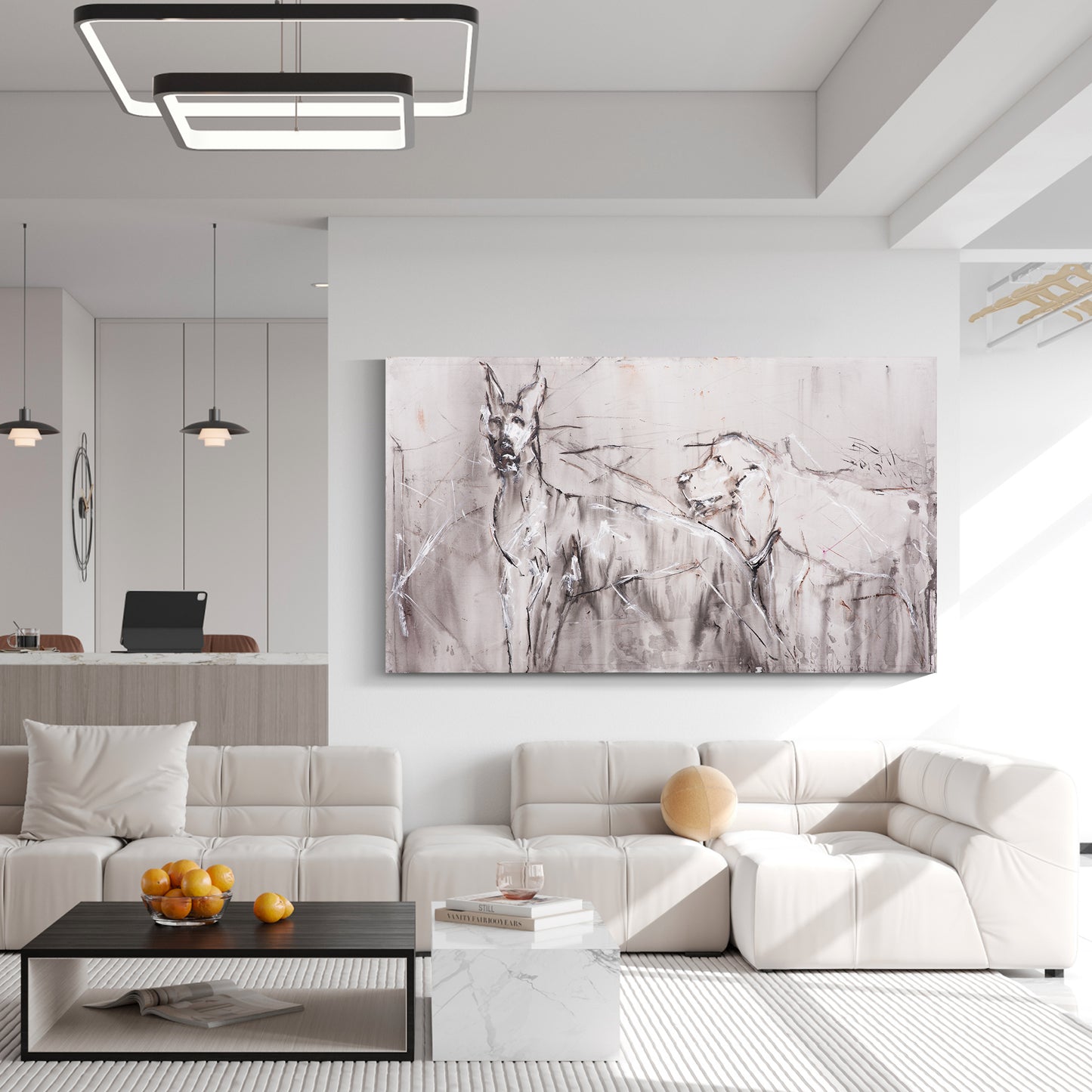 Animal wall decoration painting