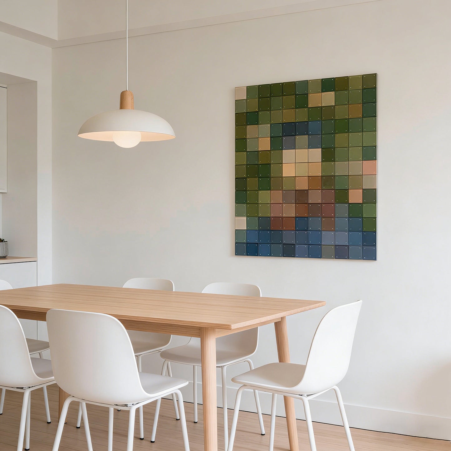 Van Gogh Self-portrait Acrylic Installation Art-4