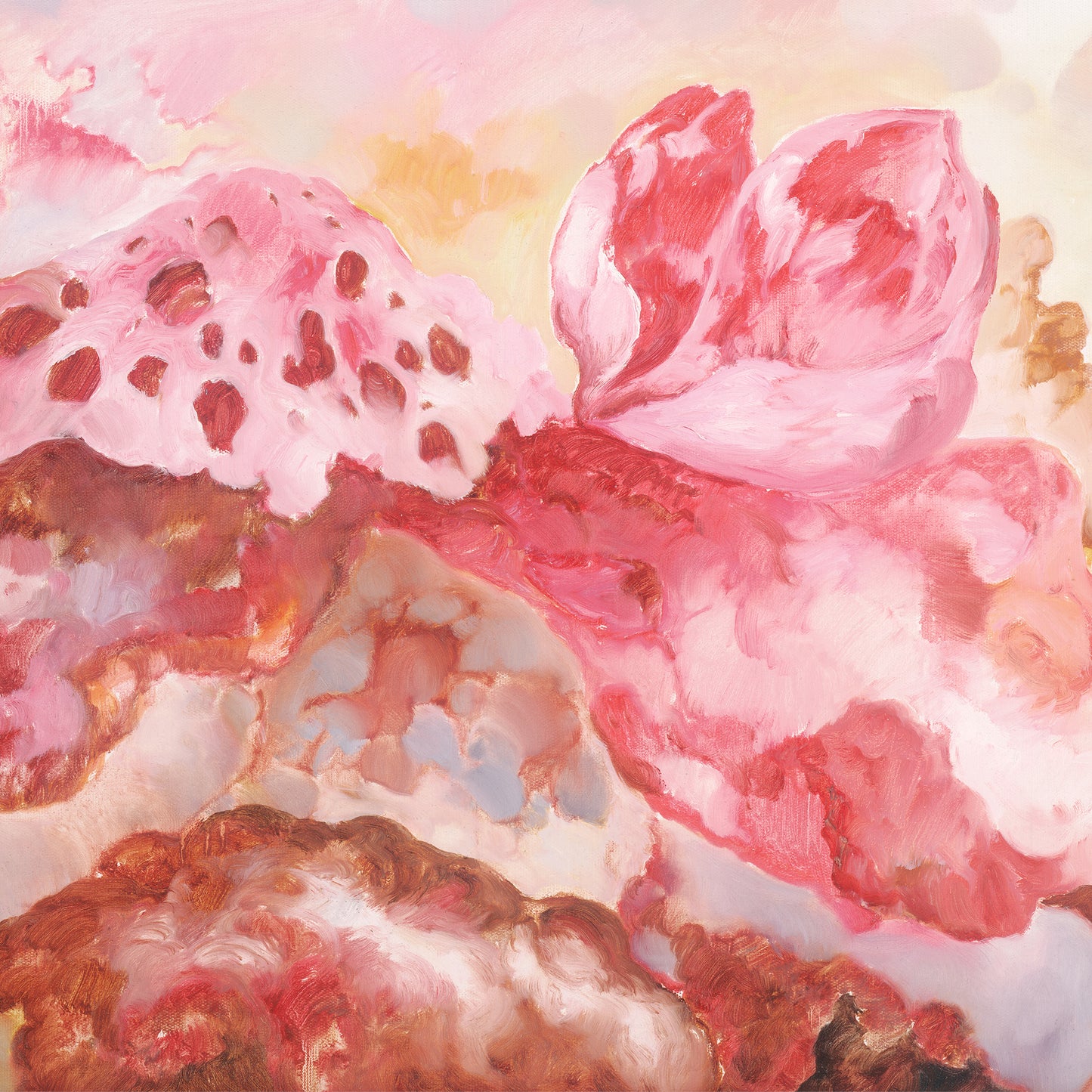 "Buddhist light"hand-stretched canvas framed prints