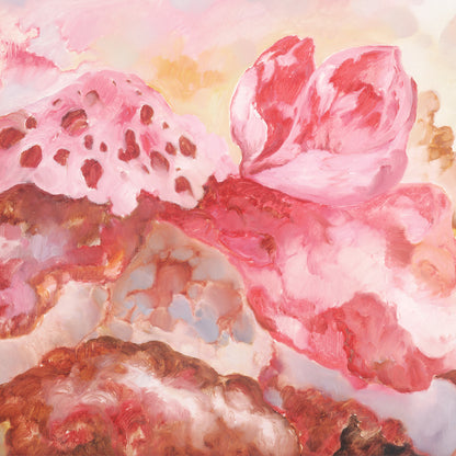 "Buddhist light"hand-stretched canvas framed prints