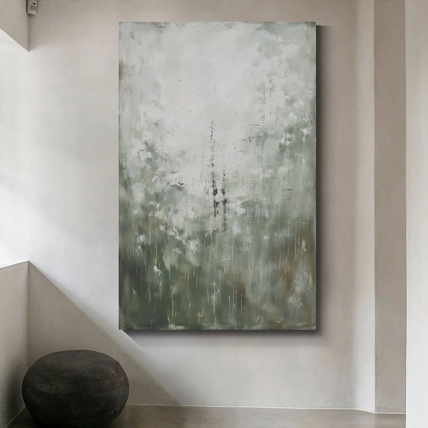 Modern abstract wall art, hand-painted oil painting