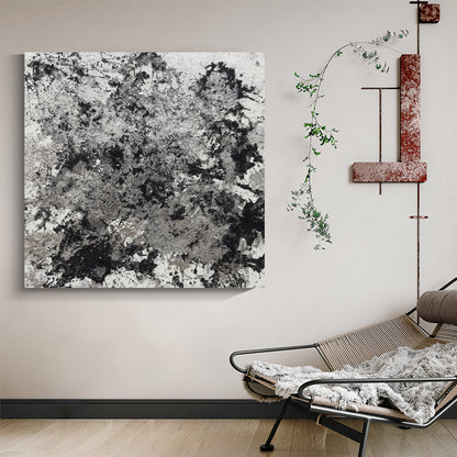 Modern abstract wall art, hand-painted oil painting