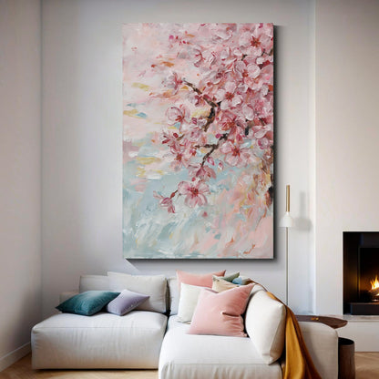 Modern abstract wall art, hand-painted oil painting