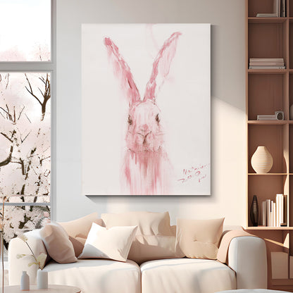 "Pink Trace"Wall Decoration Painting