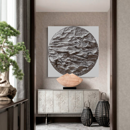 《Moon String3》Hand drawn oil painting