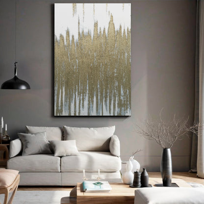 Modern abstract wall art, hand-painted oil painting