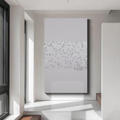 Modern abstract wall art, hand-painted oil painting