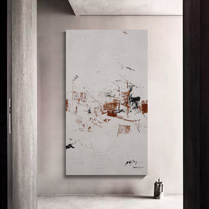 Modern abstract wall art, hand-painted oil painting