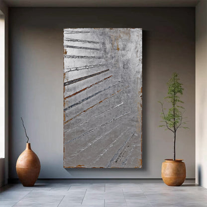 Modern abstract wall art, hand-painted oil painting