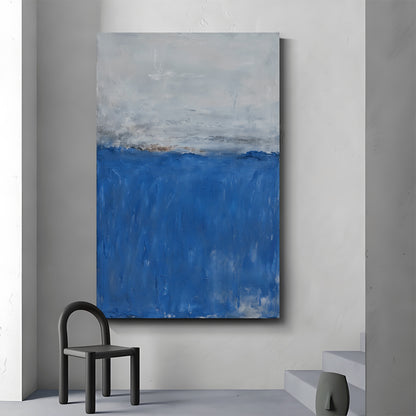 Modern abstract wall art, hand-painted oil painting
