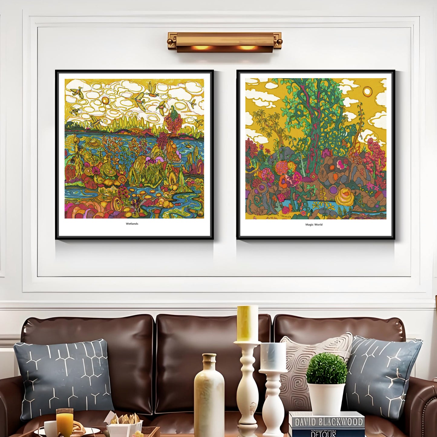 "Nature Series  Beautiful Bay"framed prints